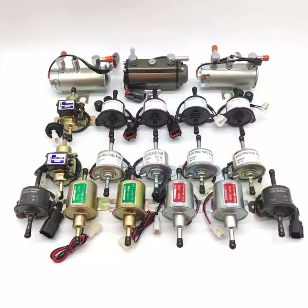 Low Pressure Electric Fuel Pump HEP-02A 12 V / 24 V