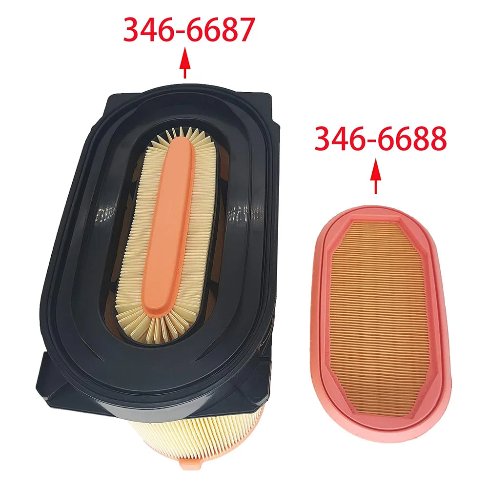 Heavy Duty Air Filter 346-6687 / 346-6688 for CAT D3 D4 D5 Tractors