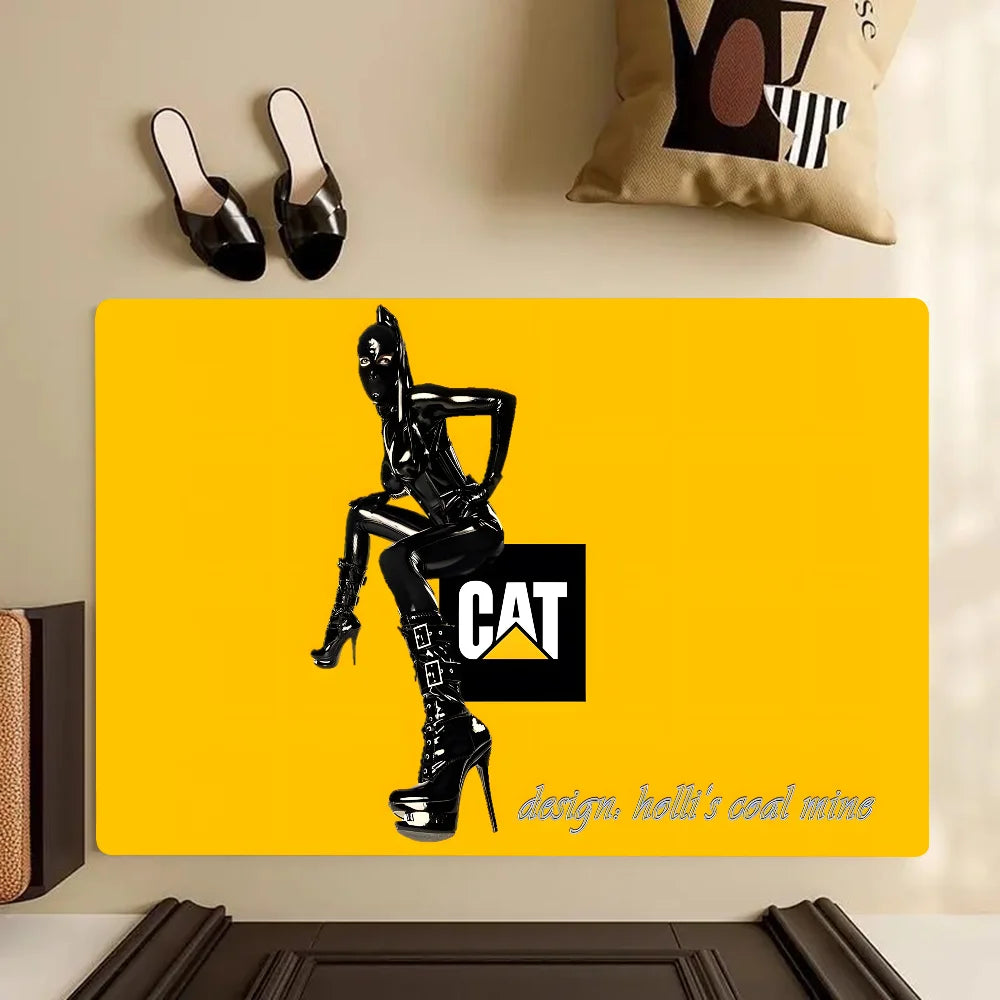 CAT Floor Mat Anti-Slip Absorbent Door and Bathroom Rug