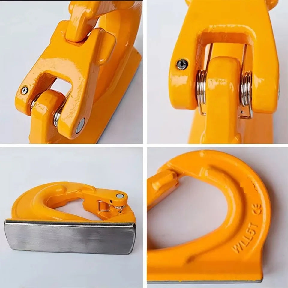 G80 Alloy Steel Excavator Welding Lifting Hook Bucket Mount
