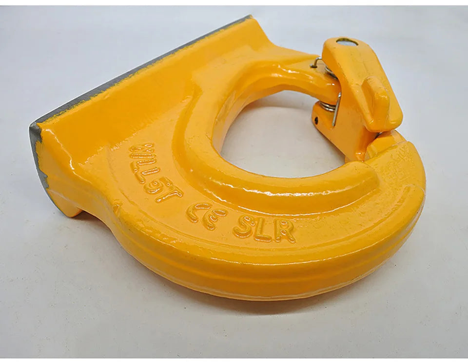 G80 Alloy Steel Excavator Welding Lifting Hook Bucket Mount