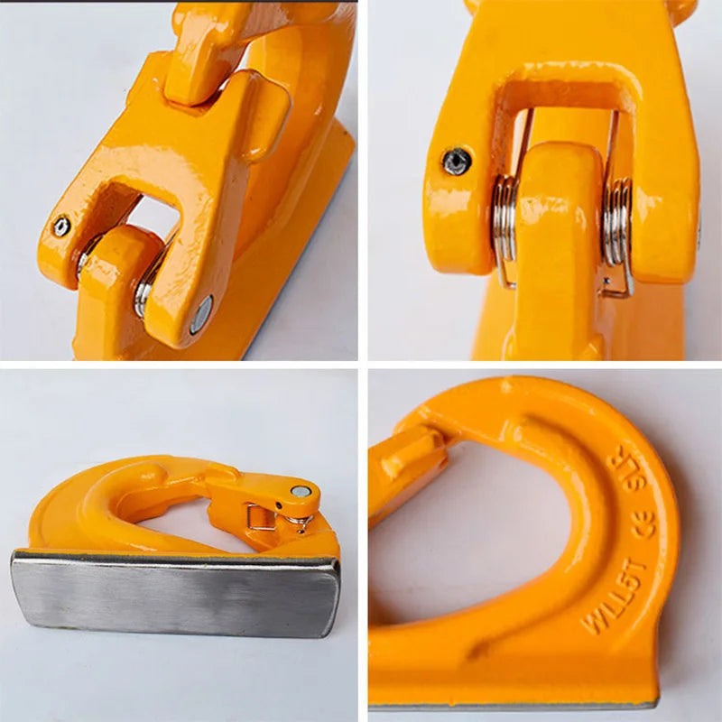 G80 Alloy Steel Excavator Welding Lifting Hook Bucket Mount