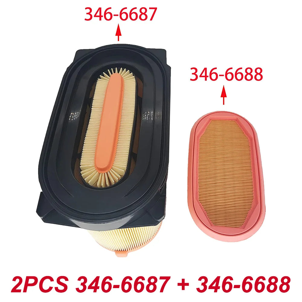Heavy Duty Air Filter 346-6687 / 346-6688 for CAT D3 D4 D5 Tractors