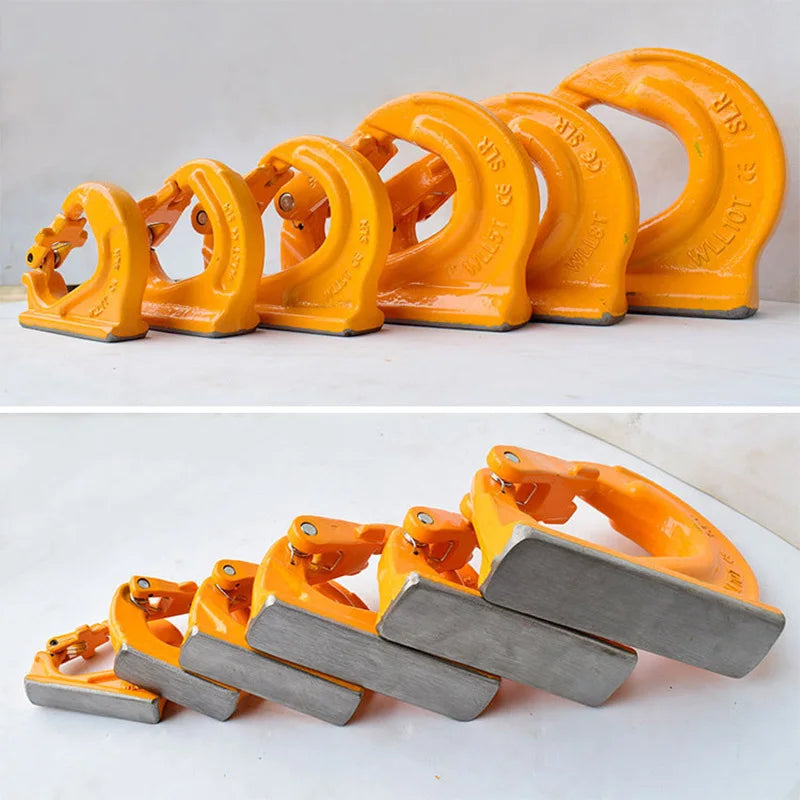 G80 Alloy Steel Excavator Welding Lifting Hook Bucket Mount