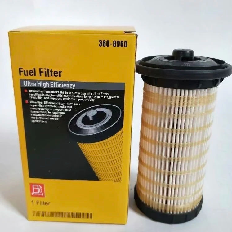 Engine Fuel Filter 360-8960 for CAT Excavator C4.4 C3.6